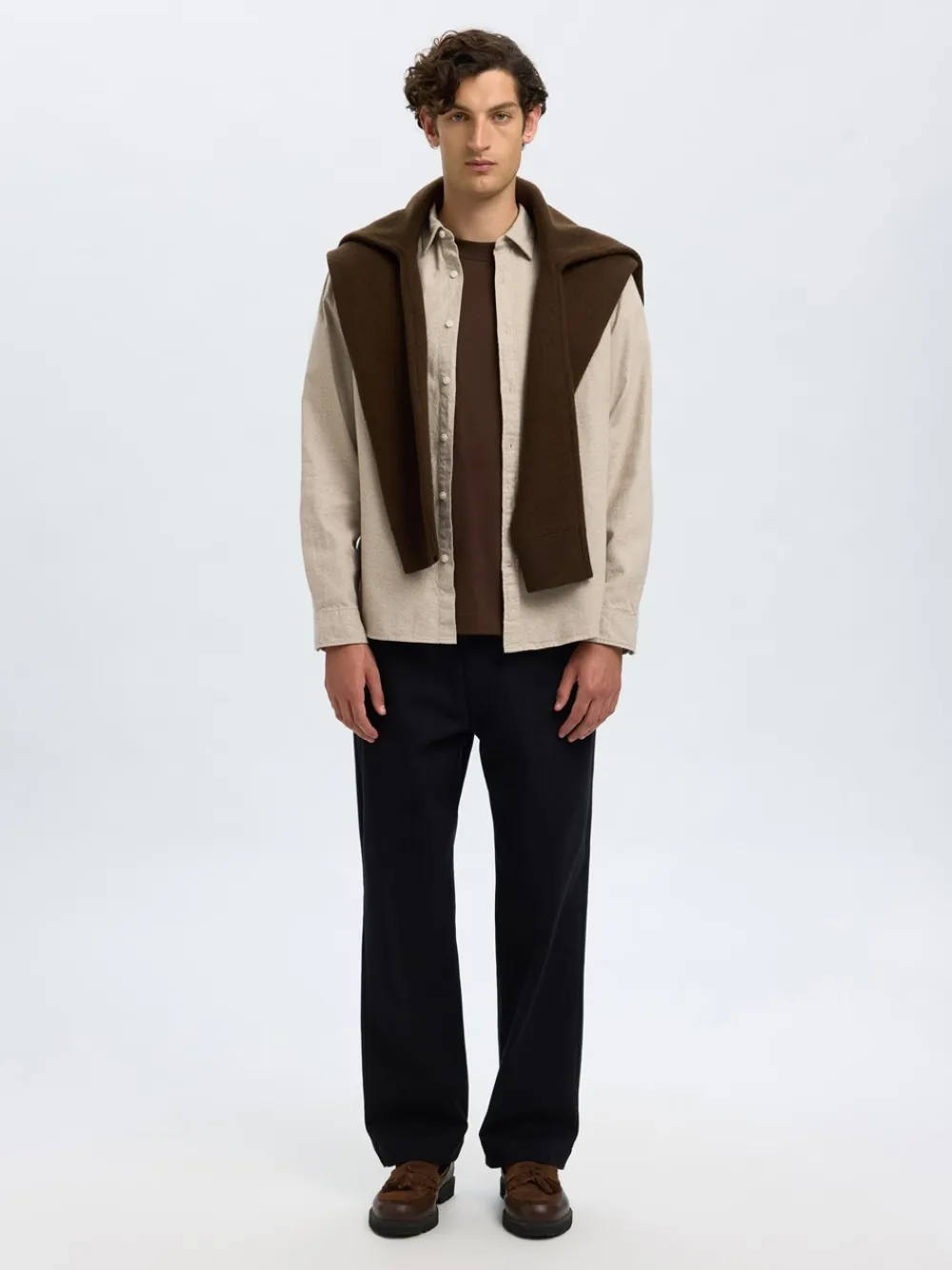 Discount Regnoah Brushed Twist Skjorte, , L Skjorter