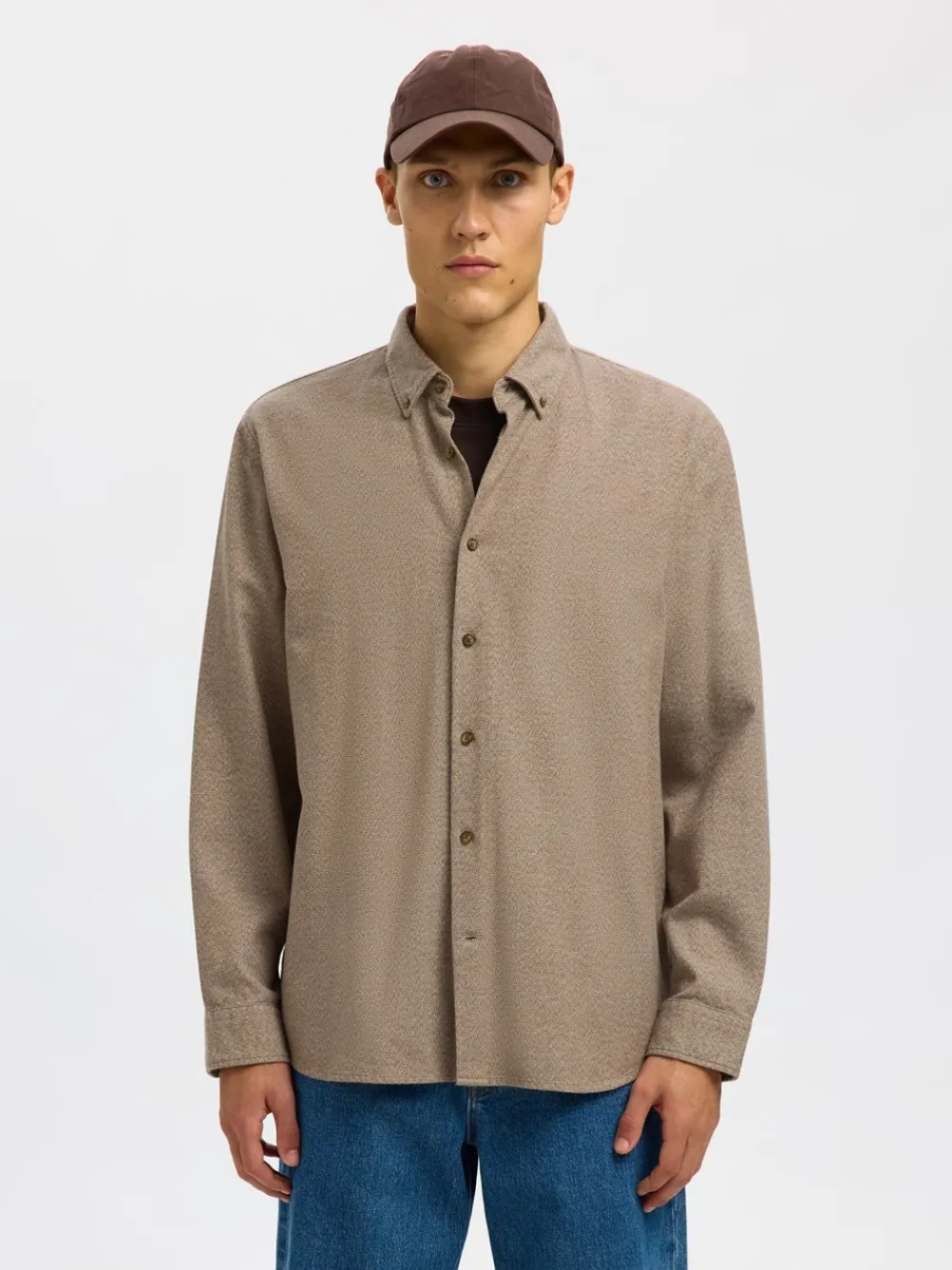 Selected Homme Regnoah Mix Skjorte, , XL- Skjorter