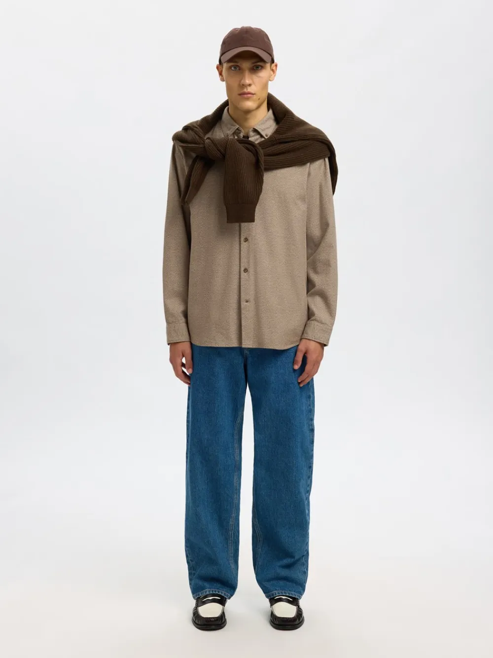 Selected Homme Regnoah Mix Skjorte, , XL- Skjorter