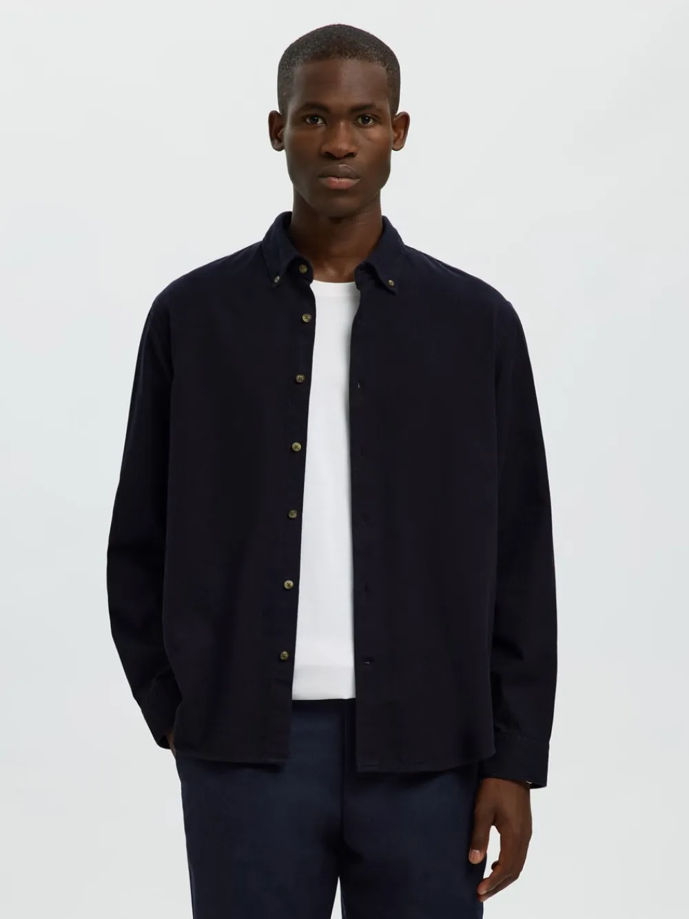 Selected Homme Regnoah Mix Skjorte, , XL- Skjorter