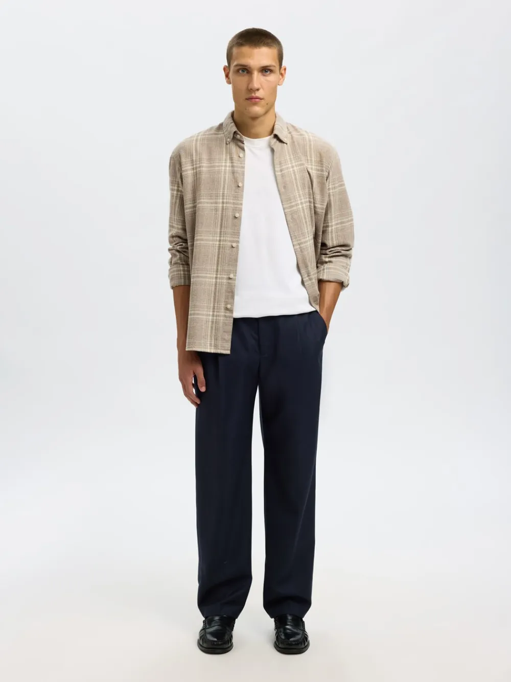 Selected Homme Regnoah Mix Skjorte, , L- Skjorter