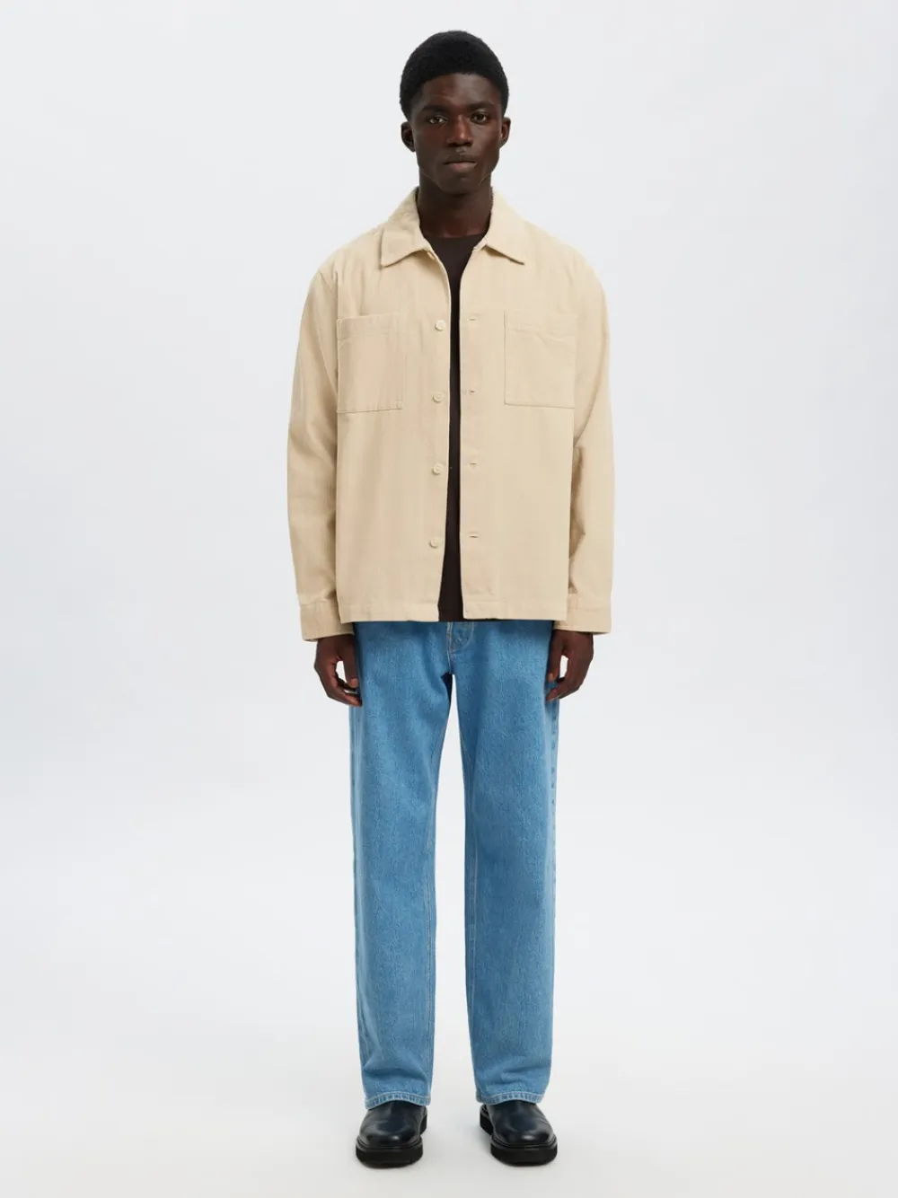Selected Homme Regtate Overshirt, , L- Overshirts