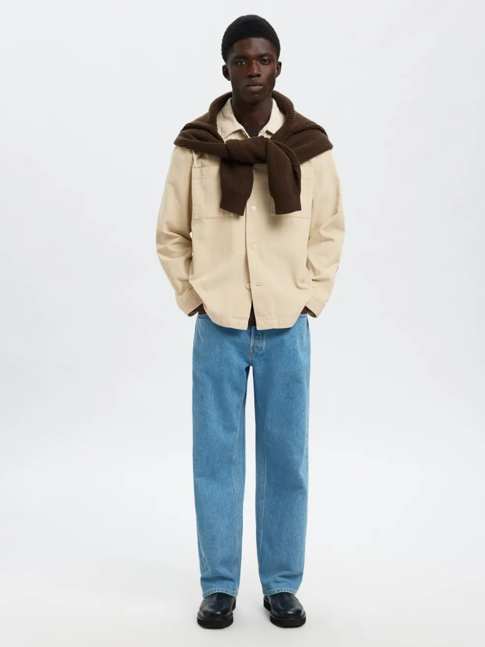 Selected Homme Regtate Overshirt, , L- Overshirts
