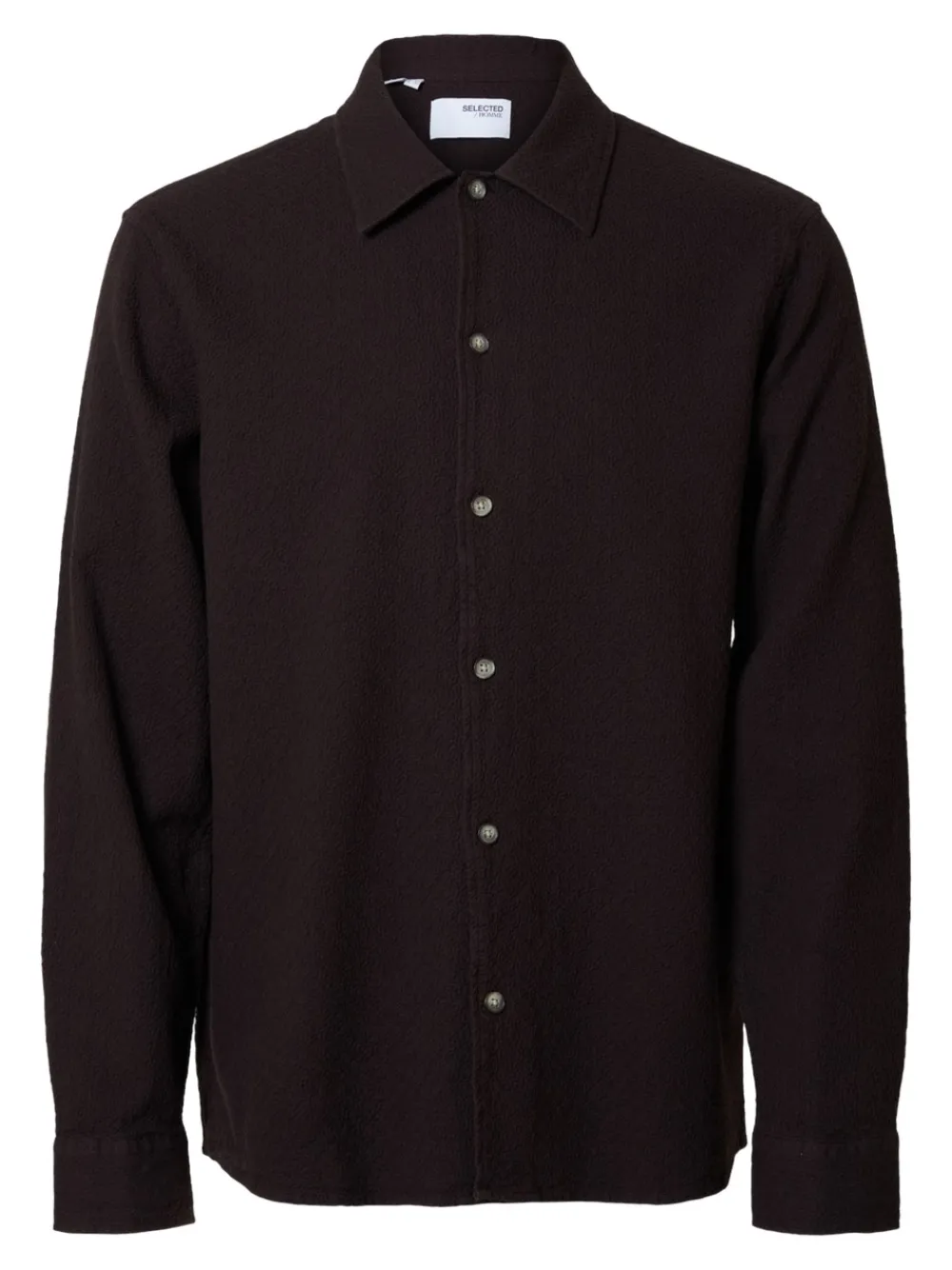 Selected Homme Relax-Dave Waffle Skjorte, , XL- Skjorter