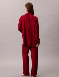 Calvin Klein Relaxed Natskjorte, , S-Dame Loungewear