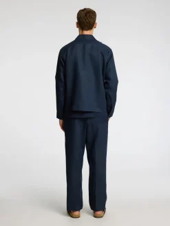 Relaxed-Wyatt Linen Overshirt, , 54 Overshirts