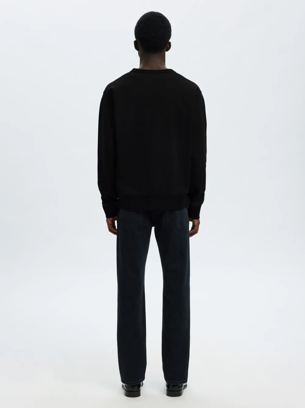 Selected Homme Relaxluke Crew Neck Sweatshirt, , L- Sweatshirts & Trøjer