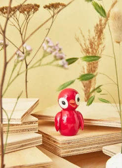 Clearance Remarkable Red Fugl Pynt & Interiør