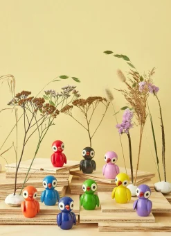 Clearance Remarkable Red Fugl Pynt & Interiør