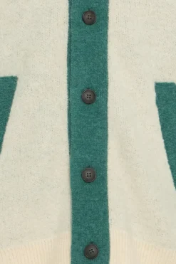 Solid Ren College Cardigan, , XL- Cardigans