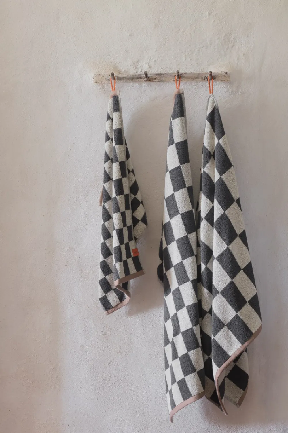 Clearance Retro 2-pak Håndklæde, , 40x55 cm Håndklæder & Vaskeklude