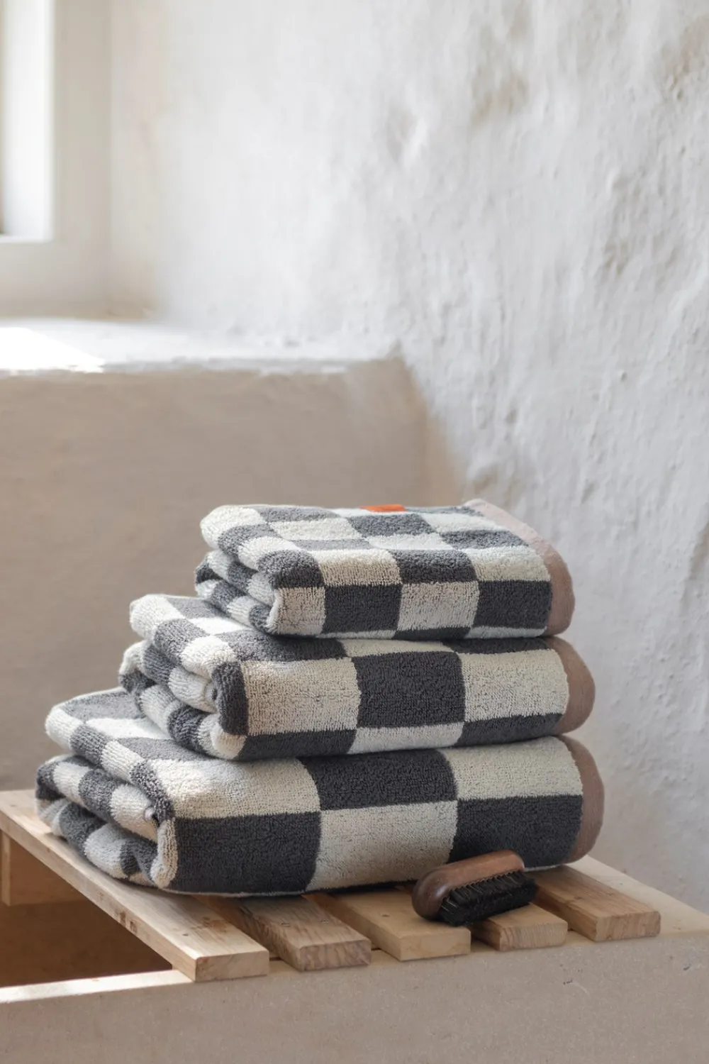 Clearance Retro 2-pak Håndklæde, , 40x55 cm Håndklæder & Vaskeklude