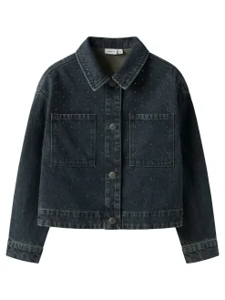 Rhea Rhine Denim Jakke, , 140 cm Børn Overtøj