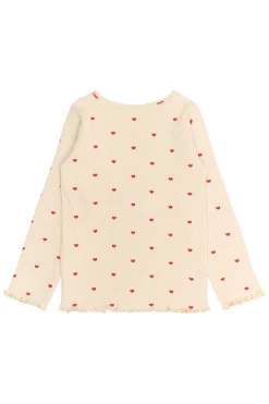 Clearance Rhea Rib Bluse, , 104 cm Børn Bluser