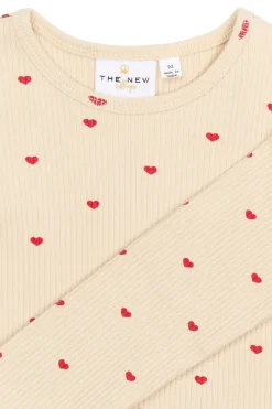 Clearance Rhea Rib Bluse, , 104 cm Børn Bluser