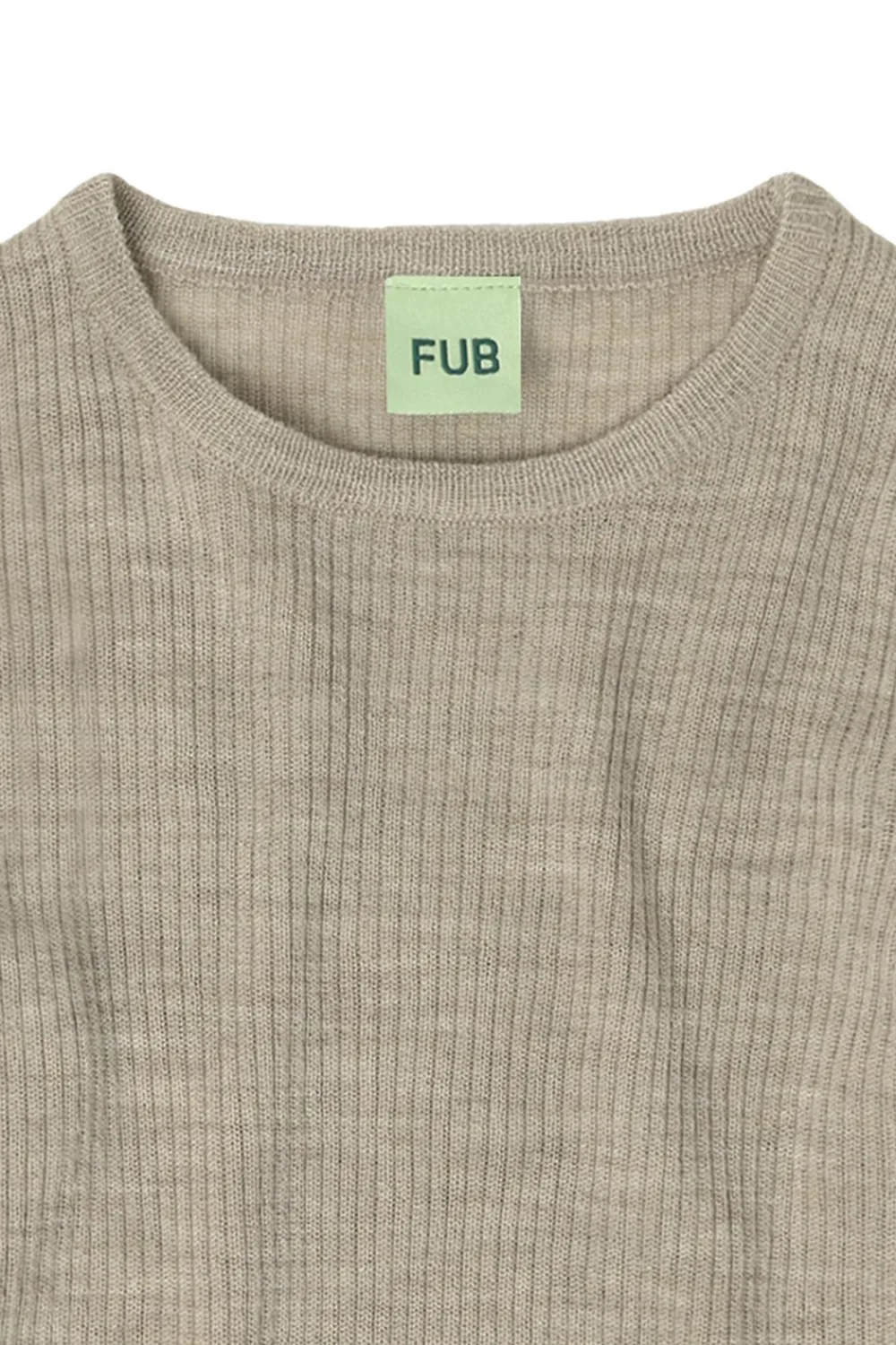FUB Rib Bluse, , 110 cm-Børn Bluser