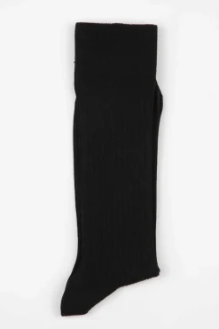 Best Ribbed Cotton Strømper, , 43-46 Strømper