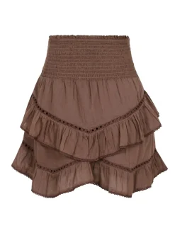 Neo Noir Ricki S Voile Nederdel, , 38-Dame Nederdele