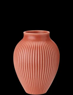 Knabstrup Riflet Vase,- Vaser & Urtepotteskjulere
