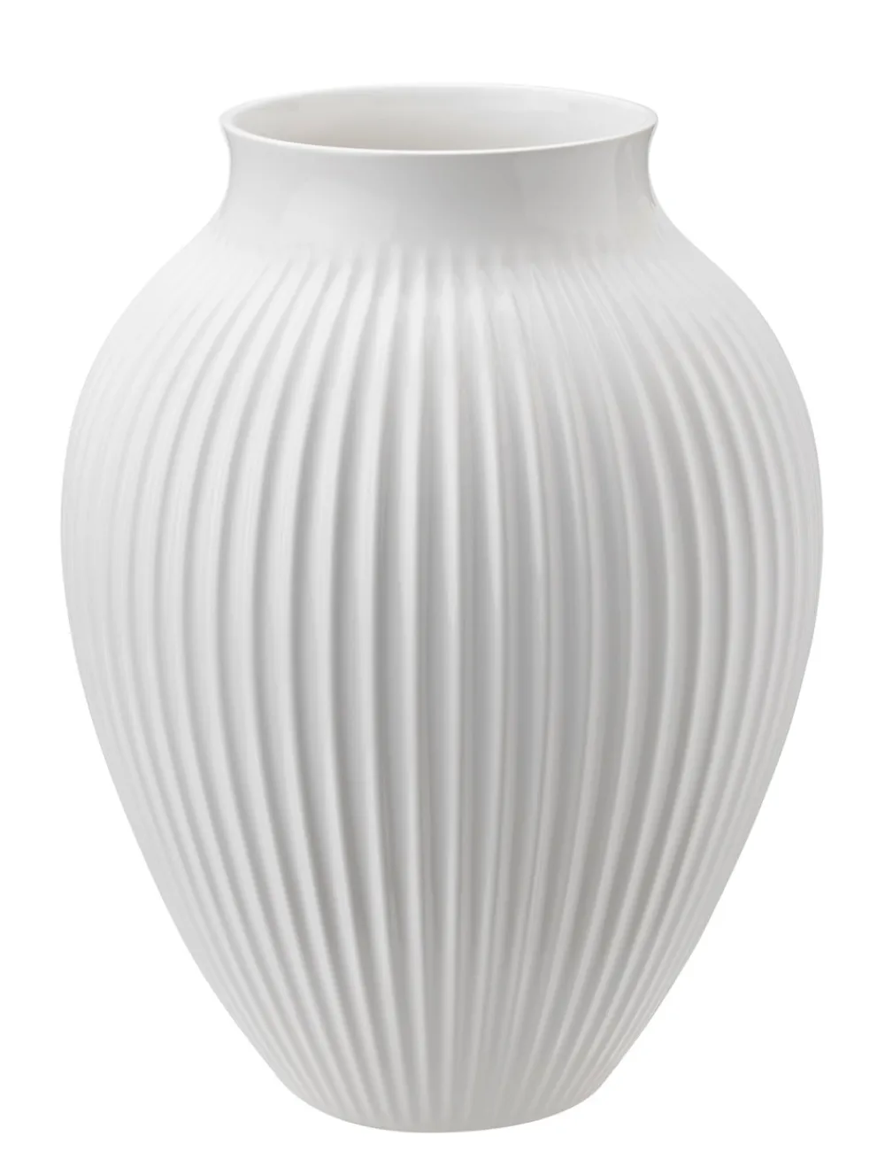 Knabstrup Riflet Vase, , H27 cm- Vaser & Urtepotteskjulere|Stue