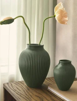 Knabstrup Riflet Vase,- Stue|Vaser & Urtepotteskjulere