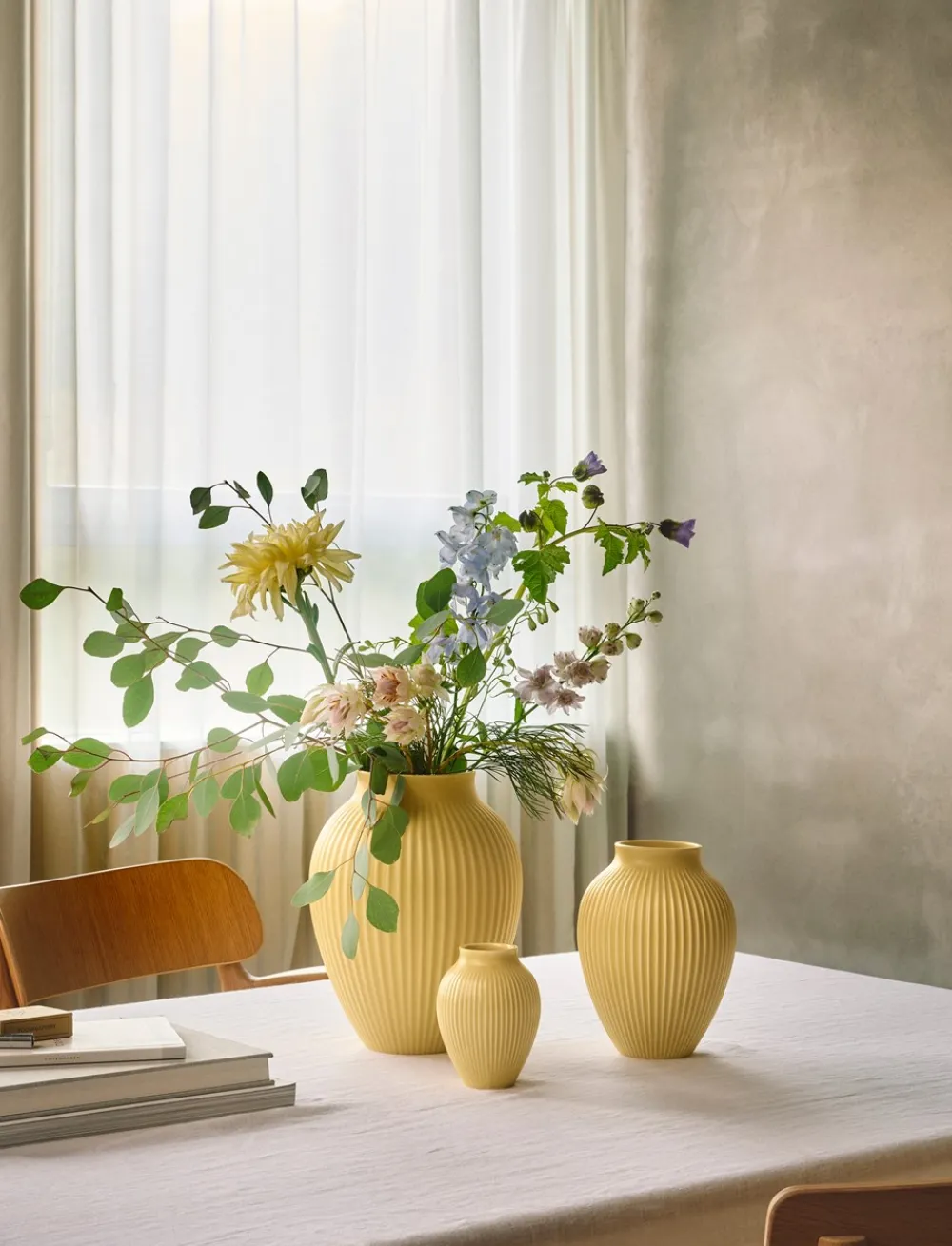 Hot Riflet Vase, Vaser & Urtepotteskjulere