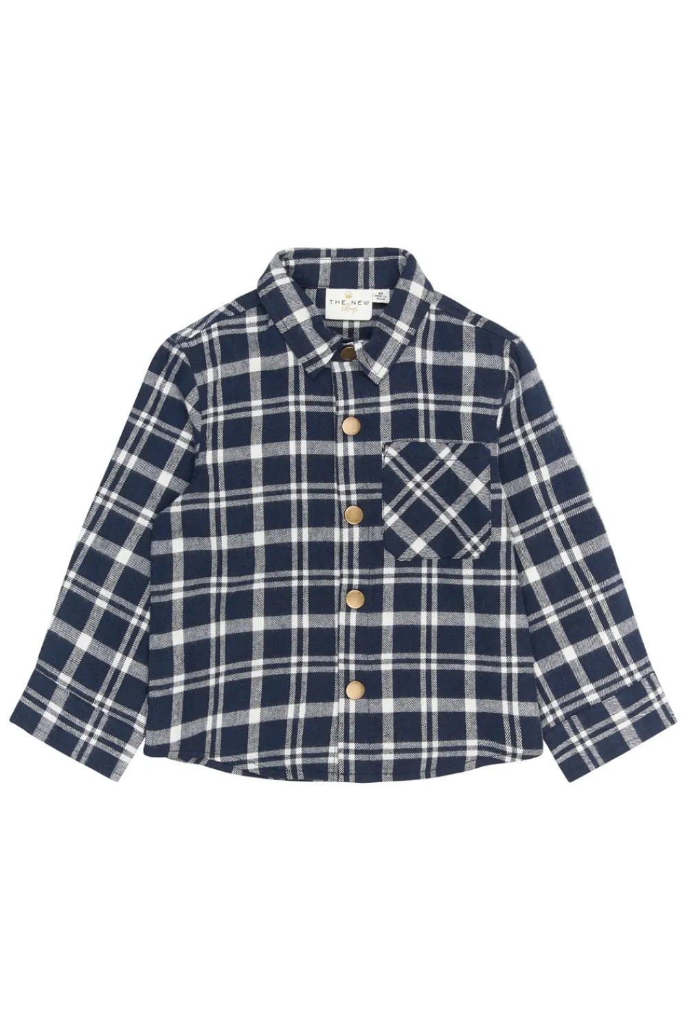 Discount Riggs Flannel Skjorte, , 110 cm Børn Skjorter