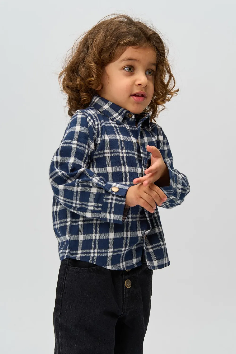 Discount Riggs Flannel Skjorte, , 110 cm Børn Skjorter