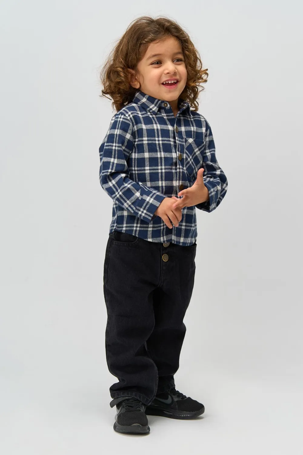 Discount Riggs Flannel Skjorte, , 110 cm Børn Skjorter