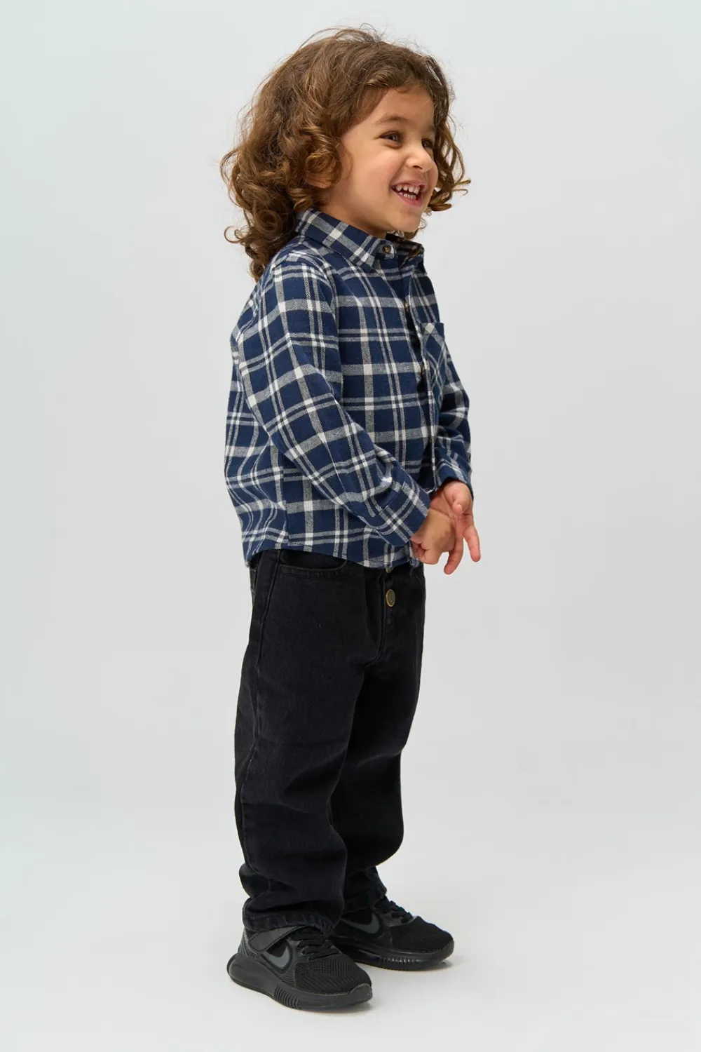 Discount Riggs Flannel Skjorte, , 110 cm Børn Skjorter