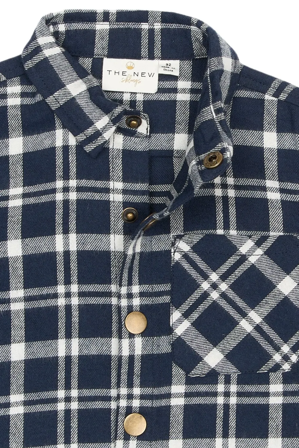 Discount Riggs Flannel Skjorte, , 110 cm Børn Skjorter