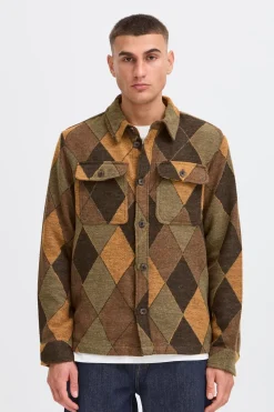Solid Riker Overshirt, , S- Overshirts