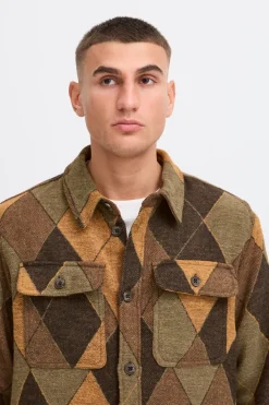 Solid Riker Overshirt, , S- Overshirts