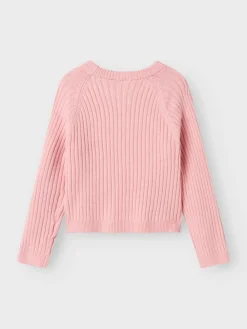 Name It Rikine Short Striktrøje, , 146-152 cm-Børn Strik & Sweatshirts