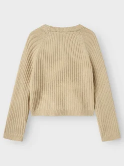 Name It Rikine Short Striktrøje, , 134-140 cm-Børn Strik & Sweatshirts