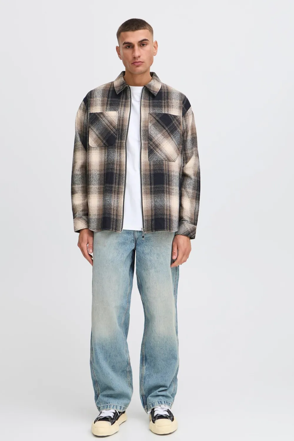 Solid Rikki Overshirt, , L- Overshirts