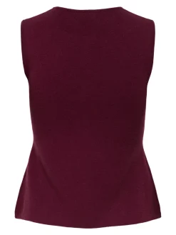 JDY Riley Zip Vest, , L-Dame Veste