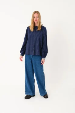 Lollys Laundry RiverLL Skjorte, , S-Dame Bluser & Skjorter