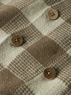 Online Robo Loose Knit Cardigan, , 110 cm Børn Cardigans