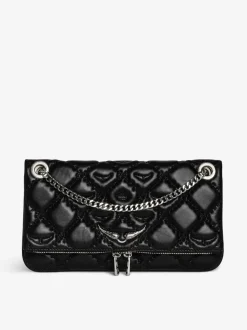 Online Rock II Quilted Monogram Clutch, Dame Clutches