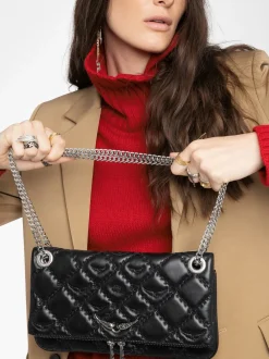 Online Rock II Quilted Monogram Clutch, Dame Clutches