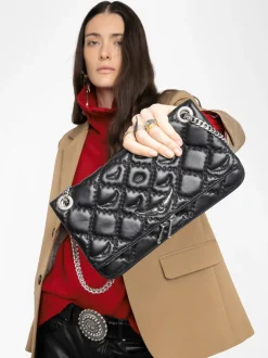 Online Rock II Quilted Monogram Clutch, Dame Clutches