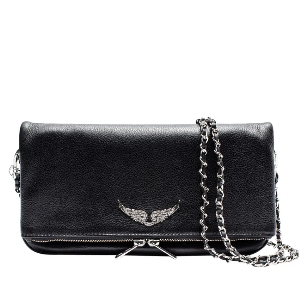 Zadig & Voltaire Rock Taske, Black-Dame Crossovers & Skuldertasker