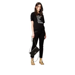 Zadig & Voltaire Rock Taske, Black-Dame Crossovers & Skuldertasker
