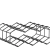 Zone Rocks Vinreol, 28,8x11,4x22,8 cm- Hylder & Reoler