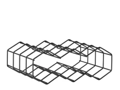 Zone Rocks Vinreol, 28,8x11,4x22,8 cm- Hylder & Reoler