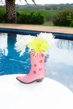 Doiy Rodeo Cowboy Boot Vase,- Vaser & Urtepotteskjulere