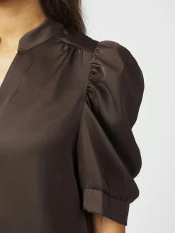 Best Roella Heavy Sateen Bluse, , 42 Dame Bluser & Skjorter