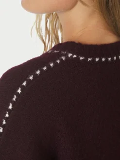 Neo Noir Roeme Knit Stitch Striktrøje, , 38-Dame Strik & Sweatshirts