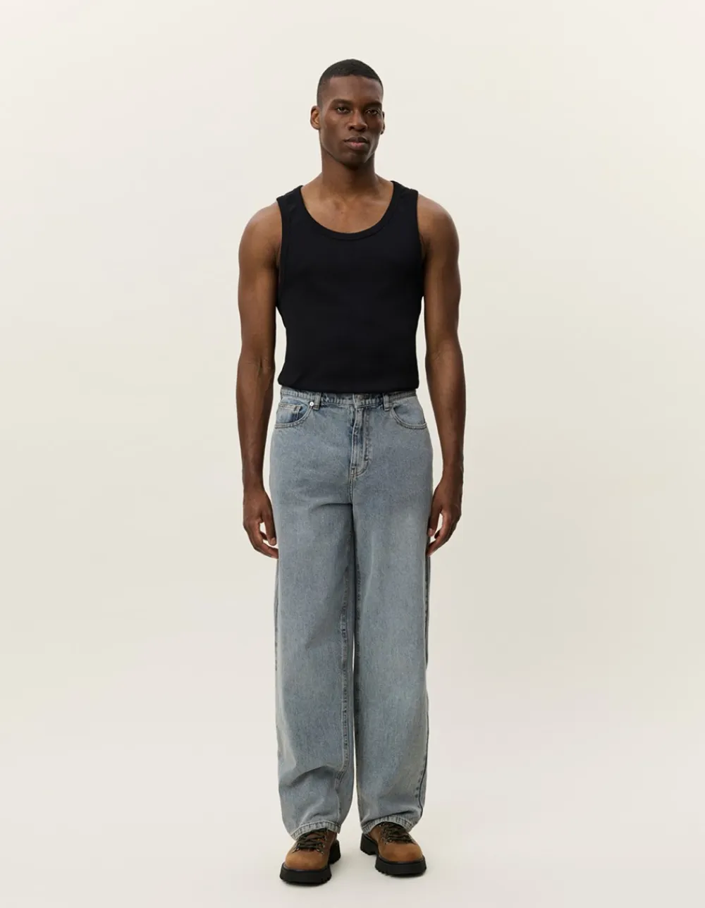 Clearance Roi Washed Denim Jeans, , W34/L32 Jeans